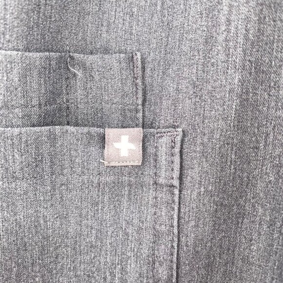 Figs Technical Collection Grey Pants Women's Size Small Tall - Picture 3 of 8